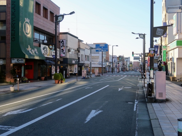 レンタカーの返却場所