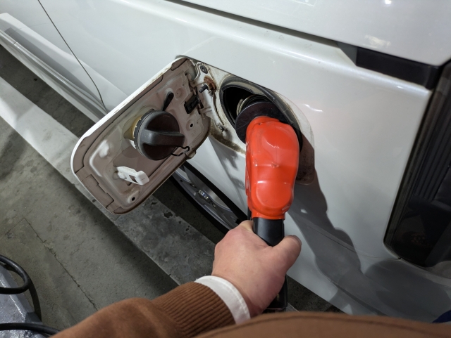 ガソリンの軽油