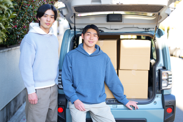 引っ越し車をレンタル