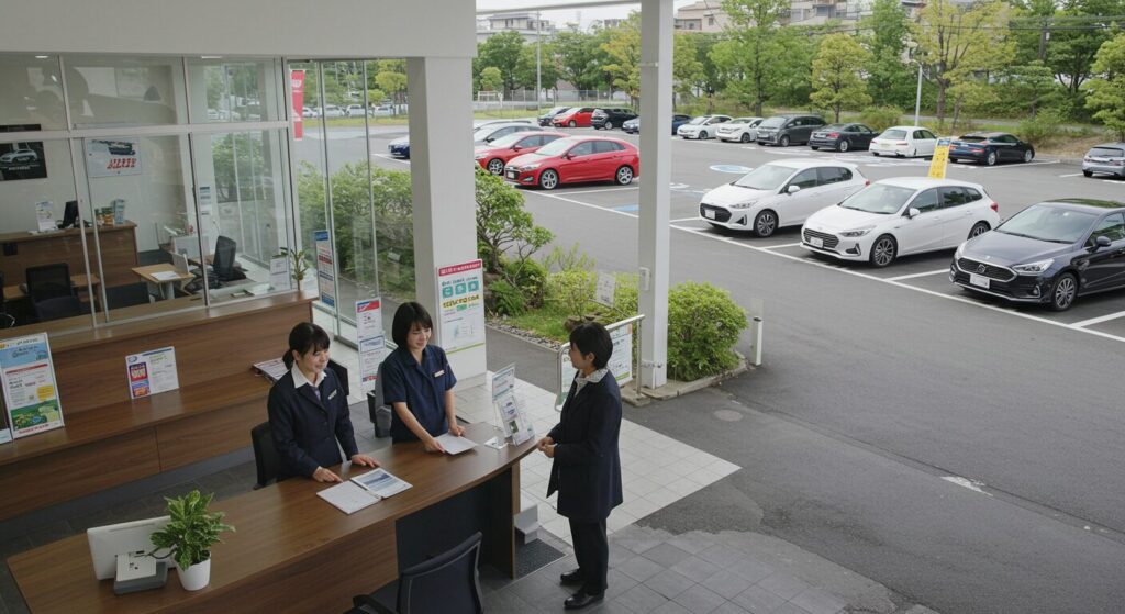 レンタカーのビジネス利用