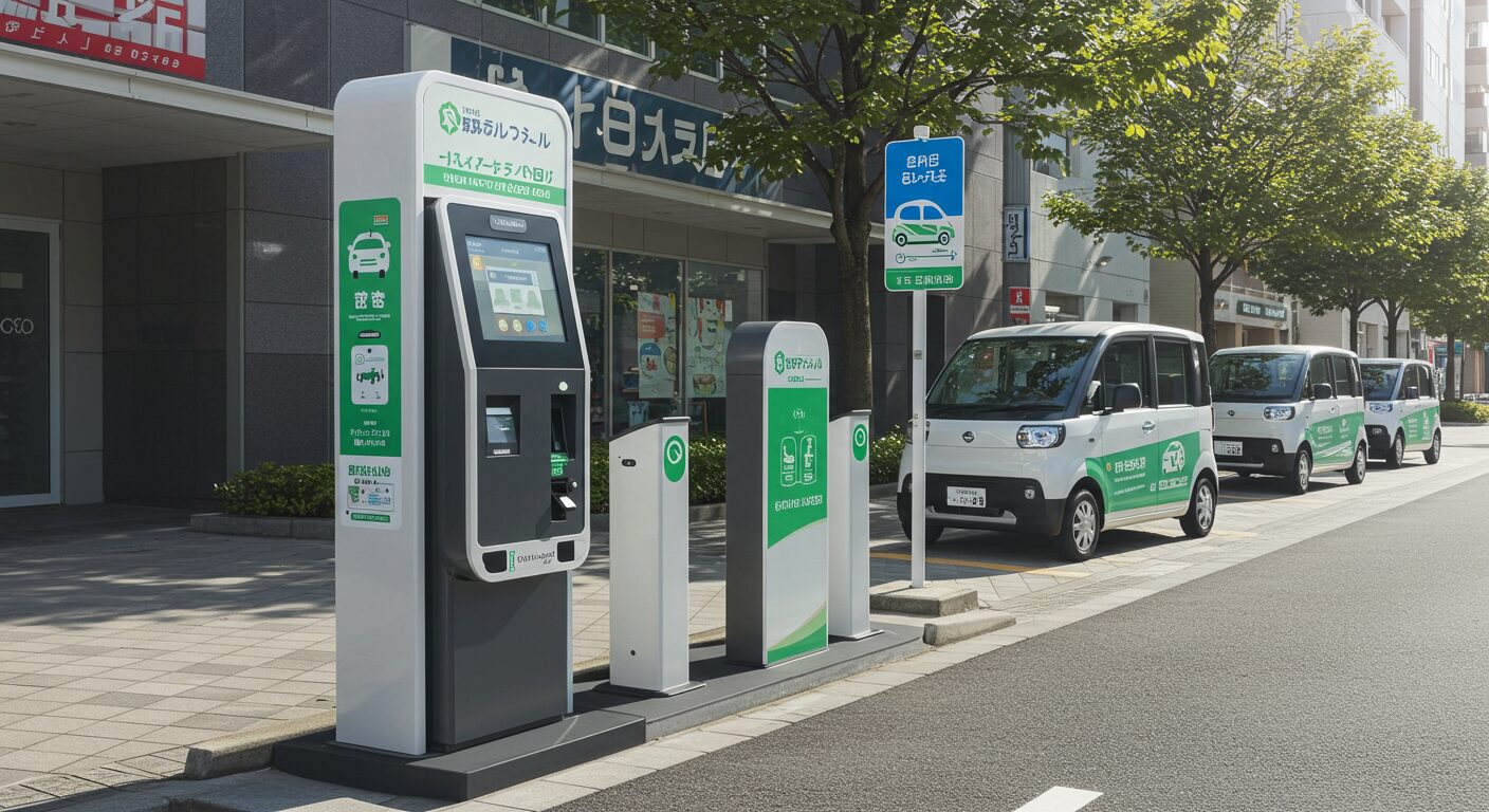 無人レンタカー