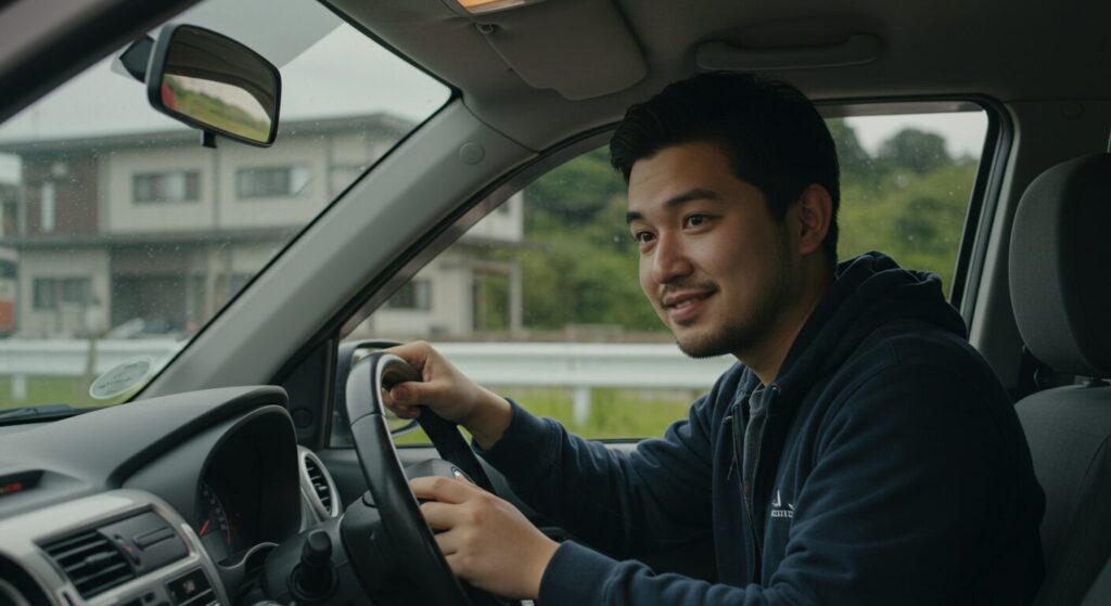 レンタカーを借りる際の手続き