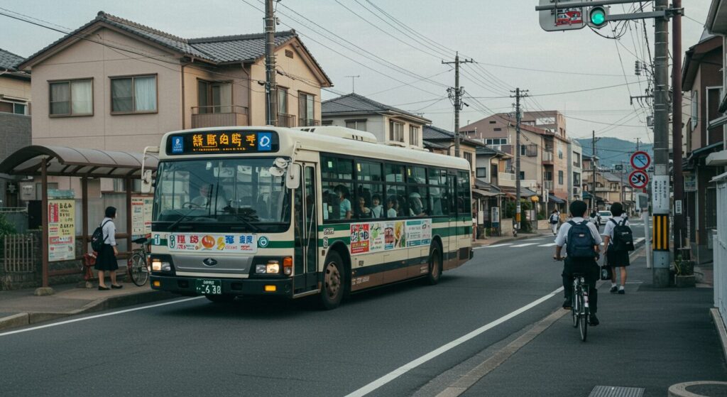 バスでお越しのお客様