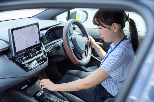 長期レンタルにおける車両の送迎サービス