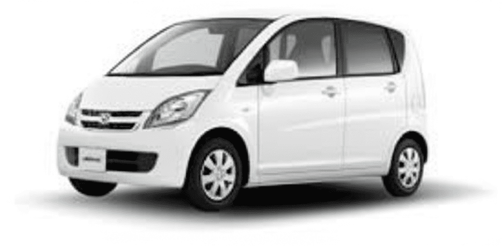 ミラのレンタカー